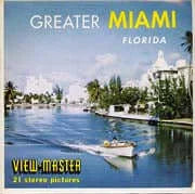 Miami (Greater) - View-Master 3 Reel Packet - 1960s views - vintage - (ECO-A963-S5) 3Dstereo 