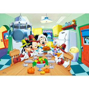 Mickey Mouse and Friends - Thanksgiving - Disney - 3D Lenticular Poster - 10x14 - NEW Poster 3dstereo 