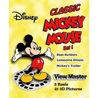 Mickey Mouse Classic Disney Set 1 - View-Master 3 Reel Set Mickey Mouse Classic Disney Set 1 - View-Master 3 Reel Set