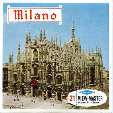 Milano - View-Master 3 Reel Packet - 1960s Views - Vintage - (zur Kleinsmiede) - (C060i-BS6) Packet 3dstereo 