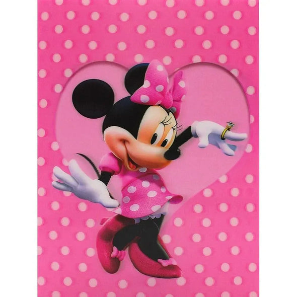 Minnie Mouse - 3D Lenticular Poster - 12x16 - NEW
