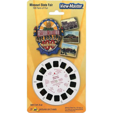 Missouri State Fair - View-Master 3 Reel Set on Card - NEW - 1290 VBP 3dstereo 