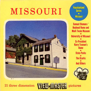 Missouri - Vacationland Series - View-Master - 3 Reel Packet - 1950s views - vintage - (PKT-MO-S3) Packet 3dstereo 