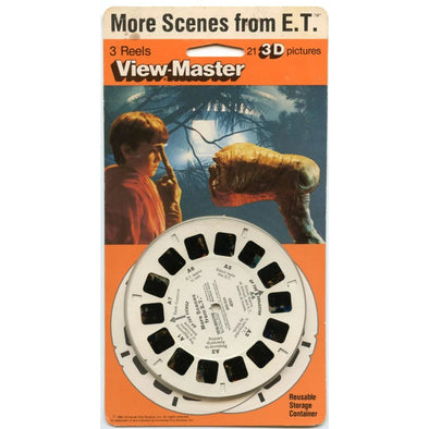 More Scenes from E.T. - View-Master - 3 Reels on Card- NEW (4001) VBP 3dstereo 