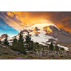 MOUNT HOOD - 2 Image 3D Magnet for Refrigerators, Whiteboards, and Lockers - NEW