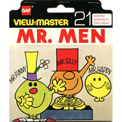 Mr.Men - View-Master 3 Reel Set on Card - (zur Kleinsmiede) - (BD162-124E) VBP 3dstereo 