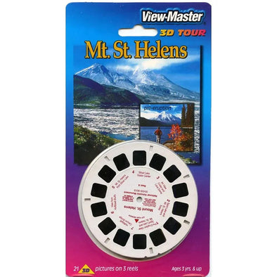 Mt. St. Helens - View-Master - 3 Reel Set on Card - NEW - (VBP-3545) 3dstereo 