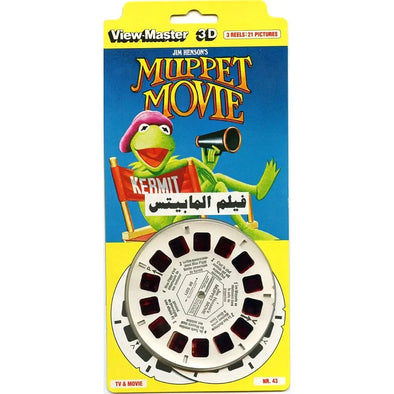 Muppet Movie - View-Master - 3 Reels on Card - New 3dstereo 