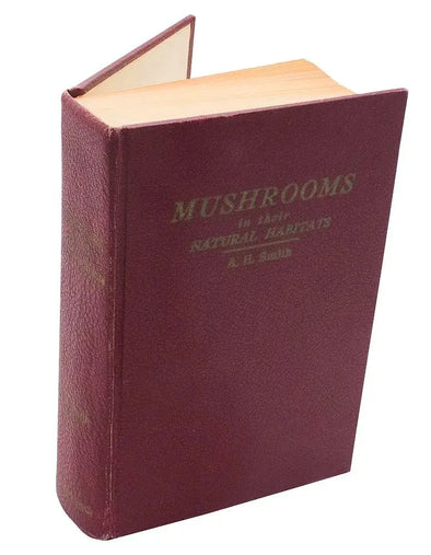 Mushrooms - in Their Natural Habitats - by Smith - vintage- 1949 3dstereo 