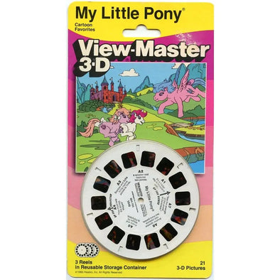 My Little Pony - View-Master 3 Reel Set on Card - New - (VBP-1048) 3dstereo 