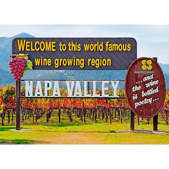 Napa Valley, California - 3D Action Lenticular Postcard Greeting Card- NEW Postcard 3dstereo 