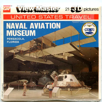 Naval Aviation Museum - View-Master Vintage - 3 Reel Packet - 1970s views - (PKT-J53-G5m) 3Dstereo 