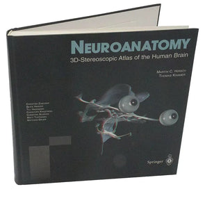 Neuroanatomy - Atlas of the Human Brain - by Hirsch, Kramer, et al - vintage - 1999 3dstereo 