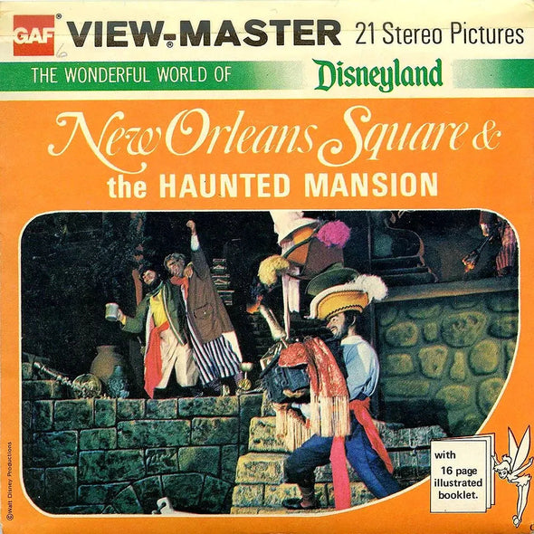 New Orleans Square - Disneyland - View-Master - 3 Reel Packet - 1970s - Vintage - (PKT-A180-G5)