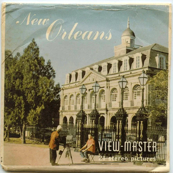 New Orleans -View-Master 3 Reel Packet - 1960s views - vintage (ECO-A946-S5) Packet 3dstereo 