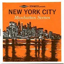 New York City - Manhattan Scenes - View-Master 3 Reel Packet - 1960s views - vintage (ECO-A653) 3Dstereo 