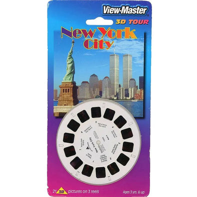 New York City - View-Master 3 Reel Set on Card - NEW - (VBP-3920)