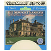 Newport Mansions - View-Master 3 Reel Set on Card - vintage - (5437) VBP 3dstereo 