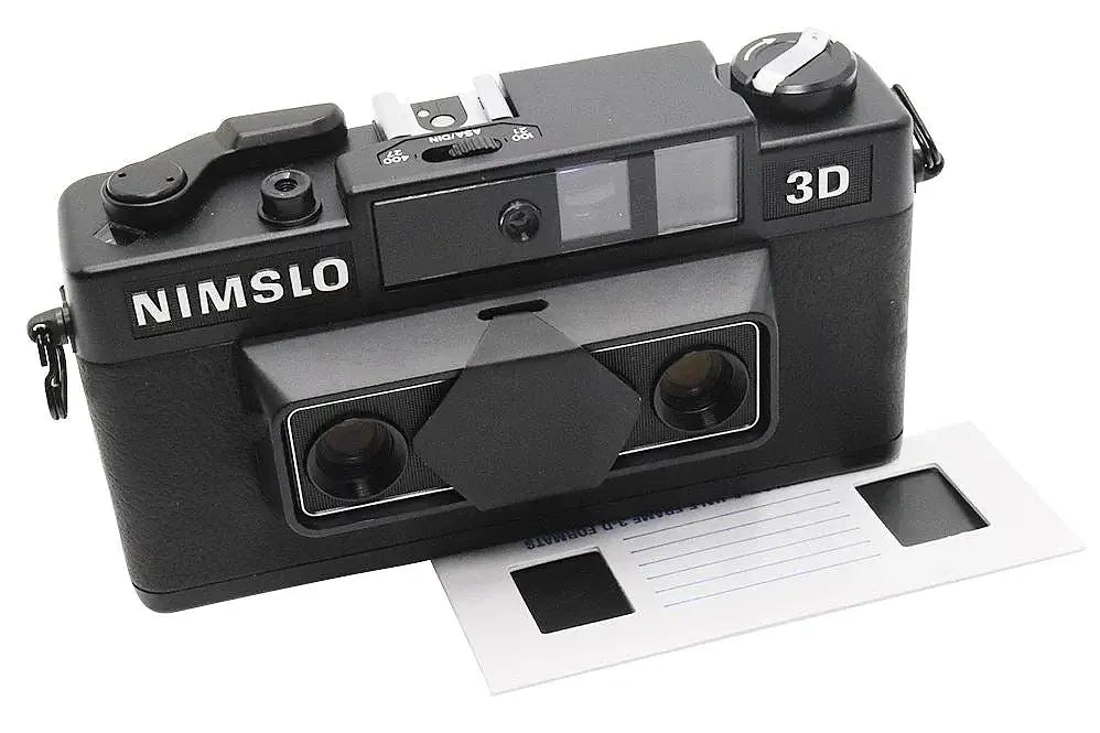 NIMSLO 3D Stereo Camera (UK) - - vintage – 3Dstereo.com NIMSLO 3D Stereo Camera (UK) - - vintage – 3Dstereo.com