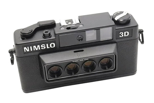 NIMSLO 3D Stereo Camera (Japan) - Like New In Box - vintage 3Dstereo.com 