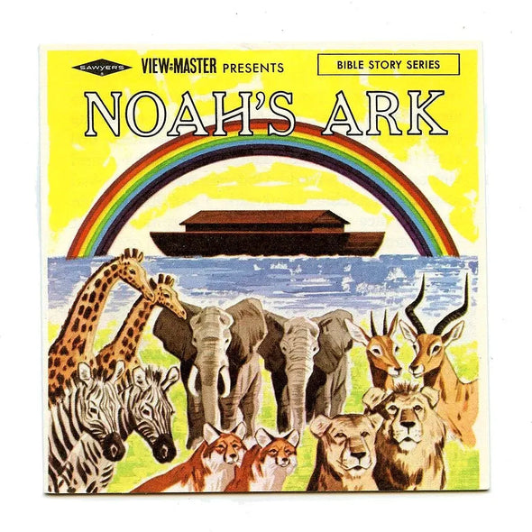 Noah's Ark - View-Master 3 Reel Packet - 1960s views - vintage - (PKT-B851-S6A) Packet 3dstereo 