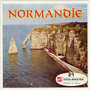 Normandie - France - View-Master - 3 Reel Packet  - 1970s views - vintage - (PKT-C167f-BG1)