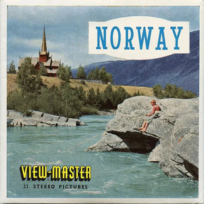 Norway - View-Master 3 Reel Packet - 1960s views - vintage - (PKT-C500e-BS5) Packet 3dstereo 