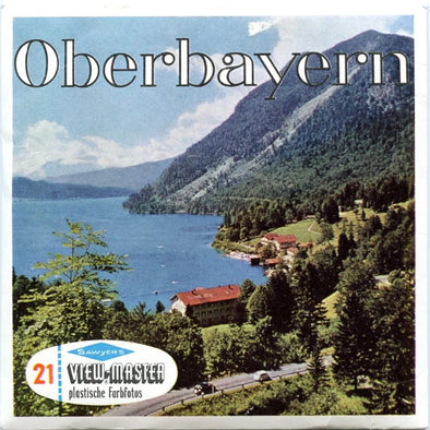 Oberbayern - Upper Bavaria - View-Master 3 Reel Packet - 1960s Views - Vintage - Zur Kleinsmiede (PKT-C423D-BS6)