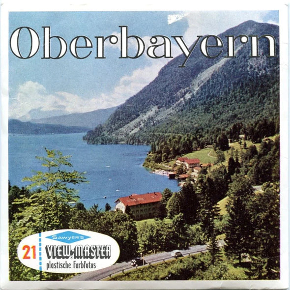 Oberbayern - Upper Bavaria - View-Master 3 Reel Packet - 1960s Views - Vintage - Zur Kleinsmiede (PKT-C423D-BS6) Packet 3dstereo 