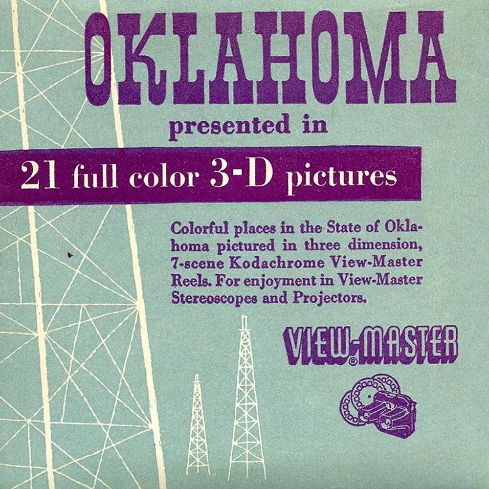 Oklahoma - Vintage - View-Master - 3 Reel Packet - 1950s views - vinta ...