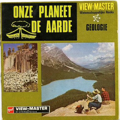 Onze Planeet de Aarde - View-Master - 3 Reel Packet - 1970s views - vintage - (ECO-B675-N-BG2) Packet 3dstereo 