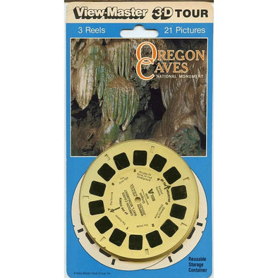 Oregon Caves - National Monument View-Master 3 Reels Set on Card - NEW - (VBP-5038) VBP 3dstereo 