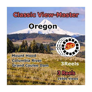 Oregon - Vintage Classic View-Master - 1950s views CREL 3dstereo 