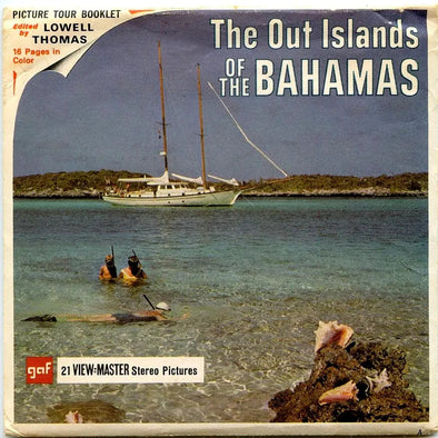 Out Islands of the Bahamas - View-Master 3 Reel Packet - 1960s views - vintage - (ECO-B028-G1A) 3Dstereo 