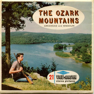 Ozark Mountains - View-Master 3 Reel Packet - 1960s views - vintage - ( PKT- A449-S6 ) Packet 3dstereo 