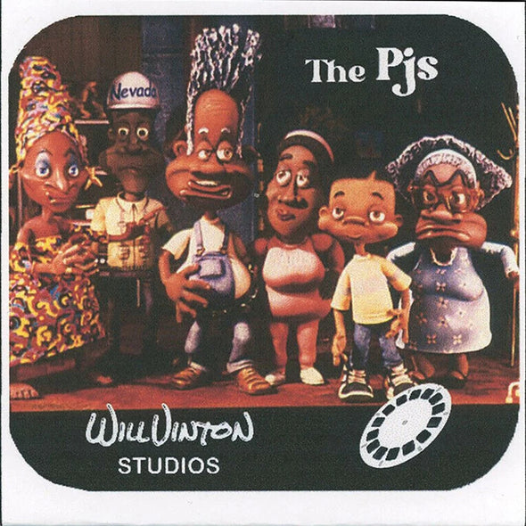 P.J.s TV Eddie Murphy 1998 Sitcom Will Vinton Studios Reel - ViewMaster Claymation