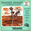 Painted Desert - Petrified Forest  - View-Master 3 Reel Packet - 1950s views - vintage - (PKT-PD-S3D)