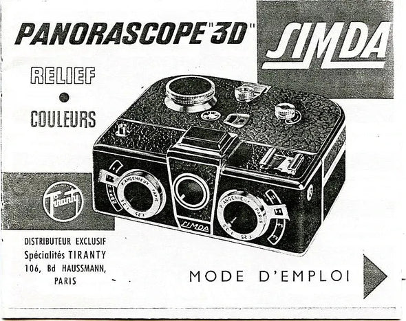 Panorascope 3D Simda Instruction Manual Instructions 3dstereo 