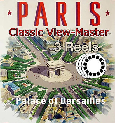 Paris - Vintage Classic View-Master - 1950s views CREL 3dstereo 