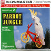 Parrot Jungle - View-Master 3 Reel Packet - 1970s Views - Vintage - (PKT-A970-G3Cmint)