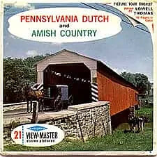 Pennsylvania Dutch and Amish Country - View-Master - Vintage - 3 Reel Packet - 1960s views -(PKT-A633m) 3Dstereo 