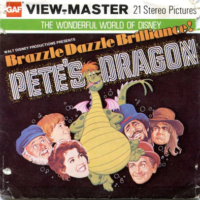 Pete's Dragon - View-Master 3 Reel Packet - 1970s - Vintage - (BARG-H38-G4)