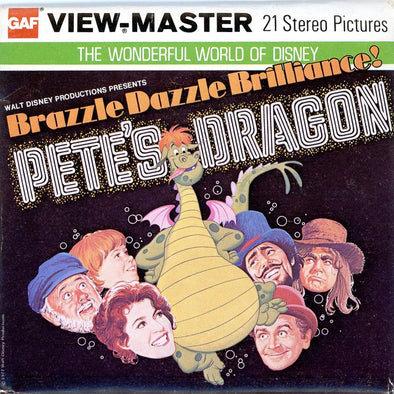 Pete's Dragon - View-Master 3 Reel Packet - 1970s - Vintage - (PKT-H38-G4)