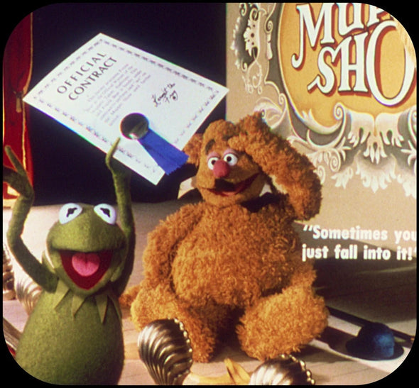 Muppets Audition Night - View Master 3 Reel Set on Card - NEW - (VBP-4003) VBP 3dstereo 