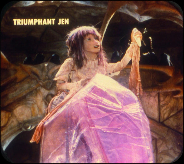 The Dark Crystal - View-Master 3 Reel Set on Card - (zur Kleinsmiede) - (4036) - vintage VBP 3dstereo 