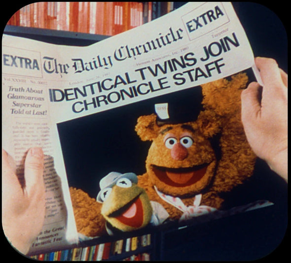 Great Muppet Caper - View-Master 3 Reel Set - 1970s - New WKT 3dstereo 