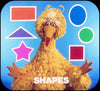 x-Sesame Street - Shapes, Colors and Sizes - Serie No. 4 - View-Master 4 Reel Set on Card - NEW - (M15) 3dstereo 