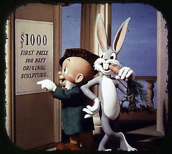 GAF Viewmaster Reels Lot of 4 Disney Popeye Bugs Bunny