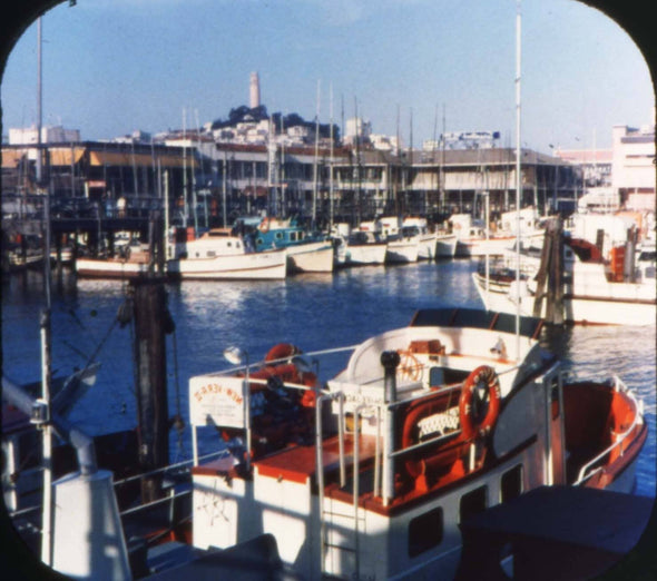 Alcatraz views - San Francisco No.2 - View-Master - 3 Reels Set on Card - NEW - (VBP-5341) 3dstereo 