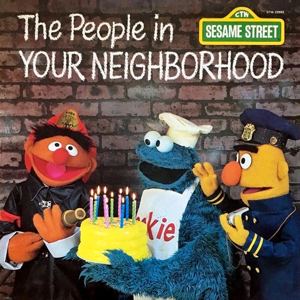 Sesame Street - People in Your Neighborhood - View-Master 3 Reel Set - new WKT 3Dstereo 